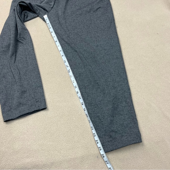 REI Co-op Pants Womens Medium Heather Gray Double Back Crop Sweatpants Tapered - Picture 2 of 9